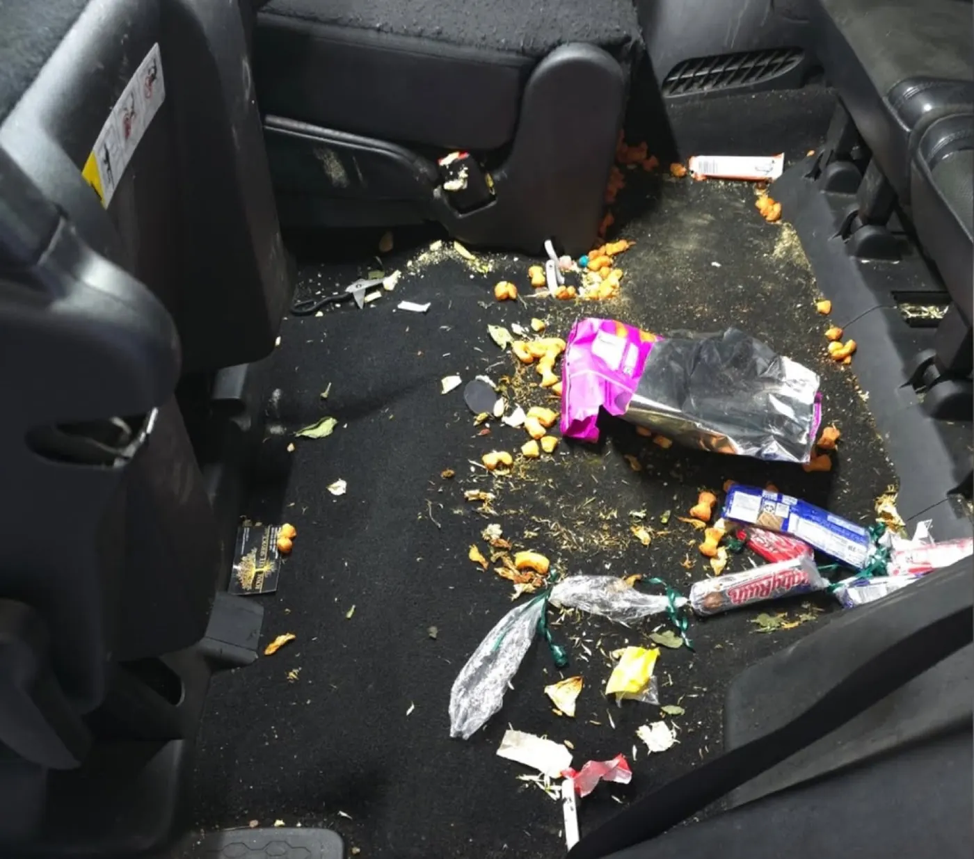 Rear floor before detailing