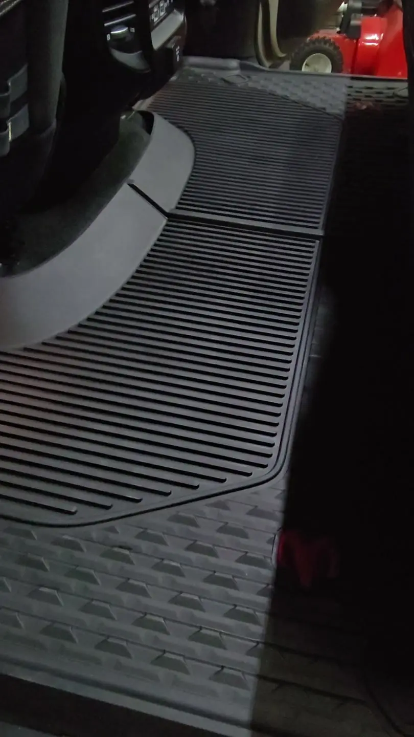 Rear floor mat after detailing